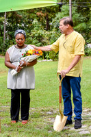 Dedicating Owoidogho Ukpong's Memorial Garden